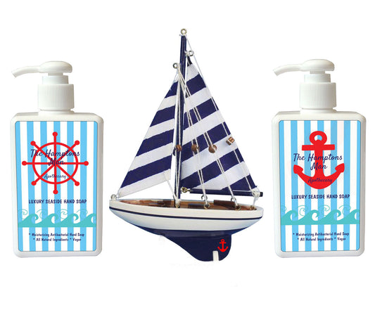 The Hamptons Man Hand Soap Wash-Set of 2