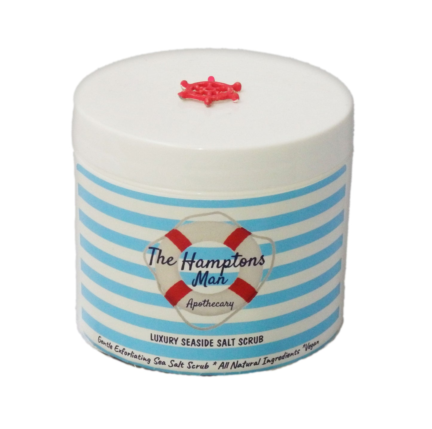 The Hamptons Man Salt Scrub and Anchor Soap Bar Set