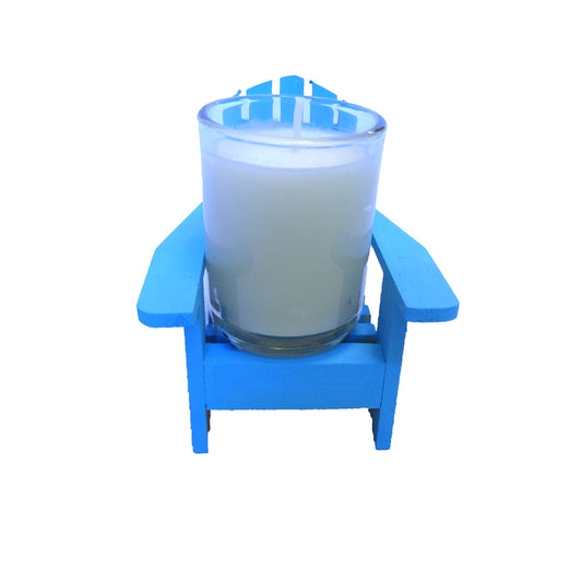 The Hamptons Man Nautical Blue Adirondack Chair Candle-Coconut Soy Wax