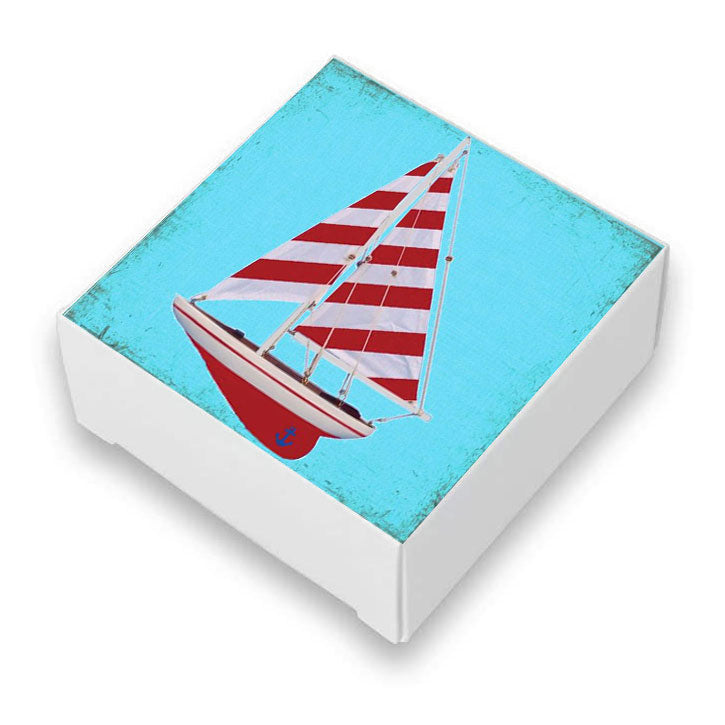 The Hamptons Man Sailboat Nautical Soap Bar-Vegan Mango Butter Soap