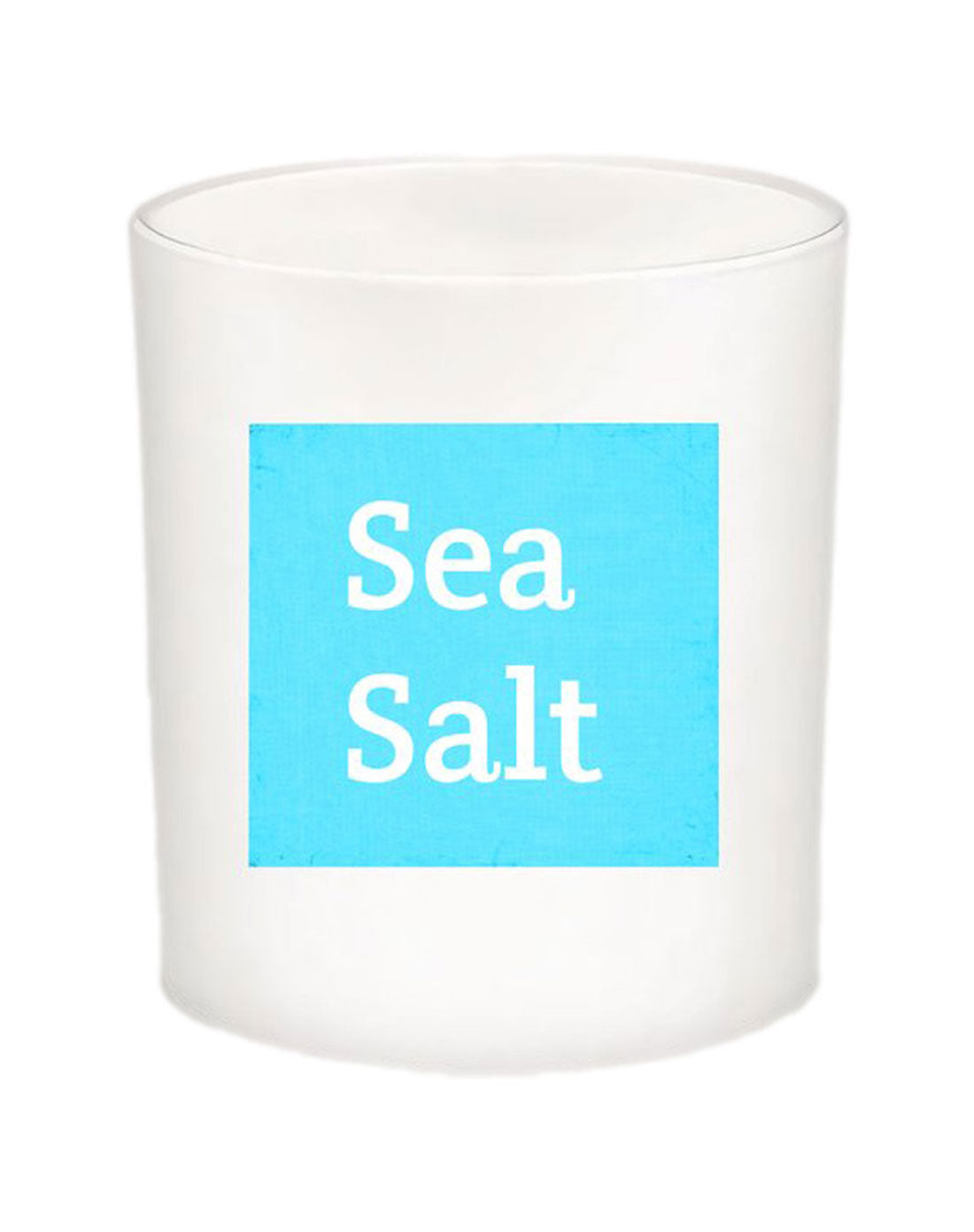 The Hamptons Man Sea Salt Candle Jar with Lid-Coconut Soy Wax