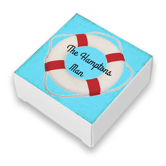 The Hamptons Man Life Preserver Nautical Soap Bar-Vegan Mango Butter Soap